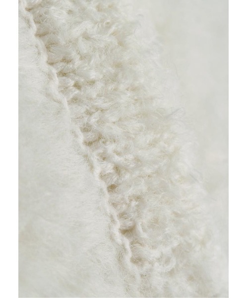 LUDICRUM(ルーディクルム)の「Cotton candy knit jacket(カーディガン/ボレロ・レディース・ベビーピンク/オフホワイト・FREE)」の16枚目の写真