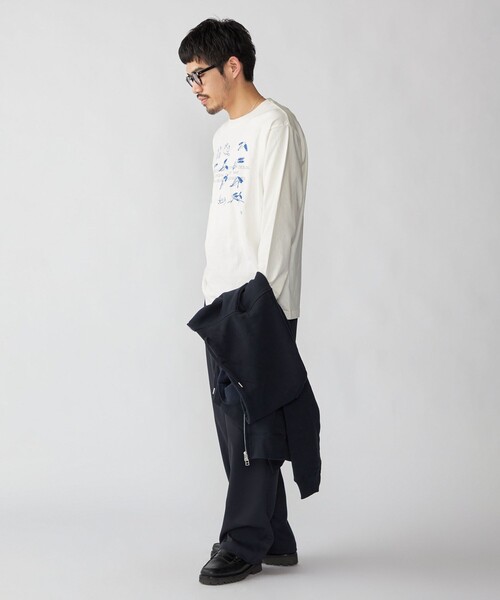 SHIPS(シップス)の「【WEB限定/SHIPS別注】CONVENIENCEYOUNG: DOG LS T(Tシャツ/カットソー・メンズ・ブルー/レッド・SMALL/MEDIUM/LARGE/X-LARGE)」の5枚目の写真