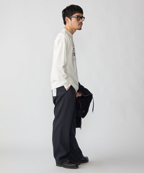 SHIPS(シップス)の「【WEB限定/SHIPS別注】CONVENIENCEYOUNG: DOG LS T(Tシャツ/カットソー・メンズ・ブルー/レッド・SMALL/MEDIUM/LARGE/X-LARGE)」の7枚目の写真
