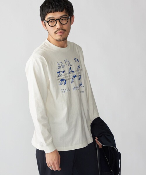 SHIPS(シップス)の「【WEB限定/SHIPS別注】CONVENIENCEYOUNG: DOG LS T(Tシャツ/カットソー・メンズ・ブルー/レッド・SMALL/MEDIUM/LARGE/X-LARGE)」の11枚目の写真