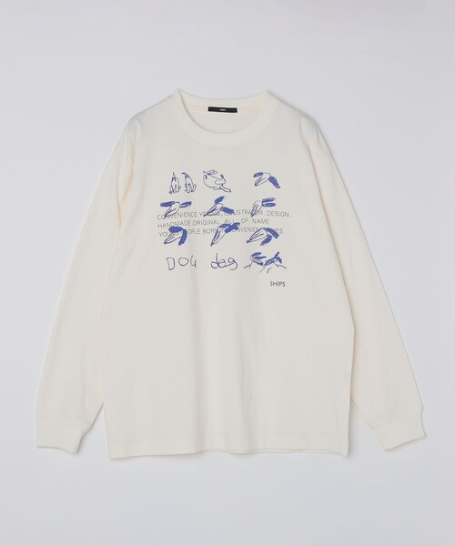 SHIPS(シップス)の「【WEB限定/SHIPS別注】CONVENIENCEYOUNG: DOG LS T(Tシャツ/カットソー・メンズ・ブルー/レッド・SMALL/MEDIUM/LARGE/X-LARGE)」の15枚目の写真