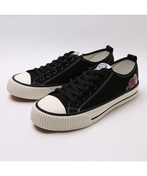 HARVARD SHOES（ハーバードシューズ）の「スキラキャンバススニーカー ブラック（スニーカー・レディース・ブラック・FREE）」の3枚目の写真
