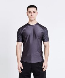 Triangle Back logo T-shirt - Charcoal