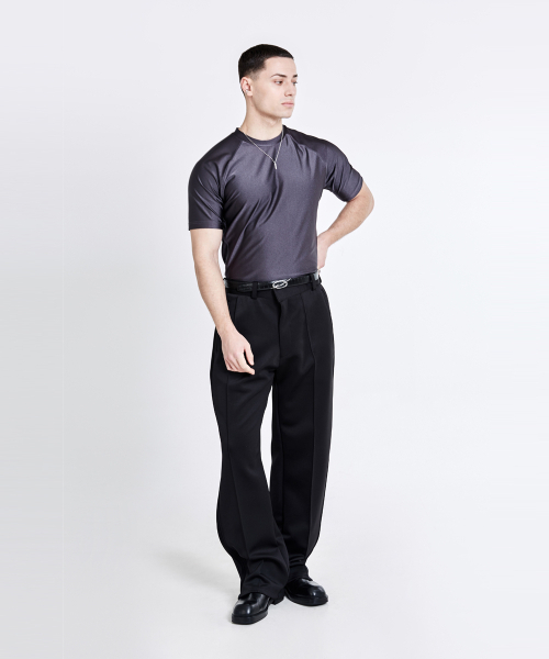 51%(フィフティーワンパーセント)の「Triangle Back logo T-shirt - Charcoal(Tシャツ/カットソー・メンズ・その他・L/M)」の9枚目の写真