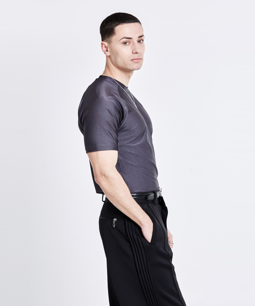 51%(フィフティーワンパーセント)の「Triangle Back logo T-shirt - Charcoal(Tシャツ/カットソー・メンズ・その他・L/M)」の10枚目の写真