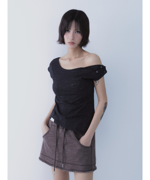 SETSETSET（セットセットセット）の「ヘイズ スカートパンツ ブラウン（その他パンツ・レディース・その他・ONE SIZE）」の6枚目の写真