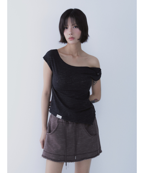 SETSETSET（セットセットセット）の「ヘイズ スカートパンツ ブラウン（その他パンツ・レディース・その他・ONE SIZE）」の7枚目の写真
