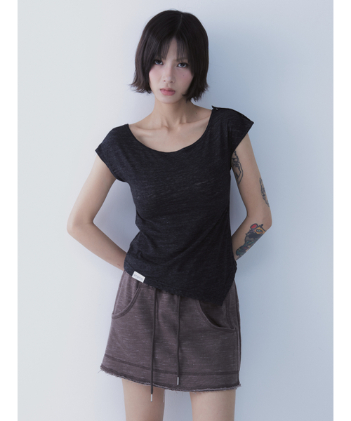 SETSETSET（セットセットセット）の「ヘイズ スカートパンツ ブラウン（その他パンツ・レディース・その他・ONE SIZE）」の10枚目の写真