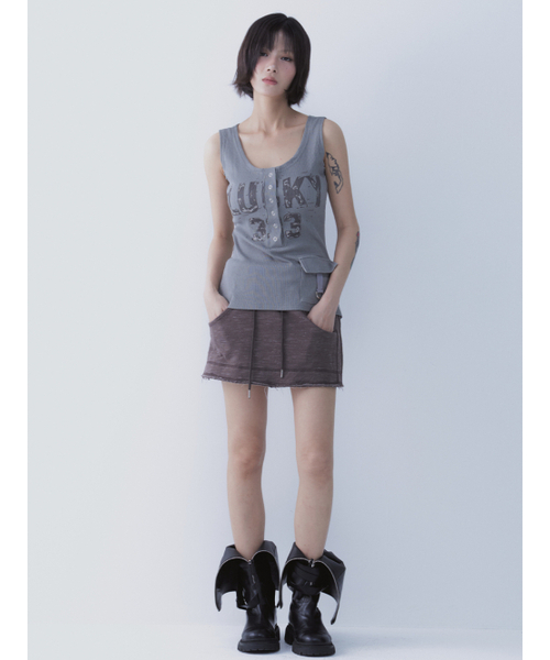 SETSETSET（セットセットセット）の「ヘイズ スカートパンツ ブラウン（その他パンツ・レディース・その他・ONE SIZE）」の14枚目の写真