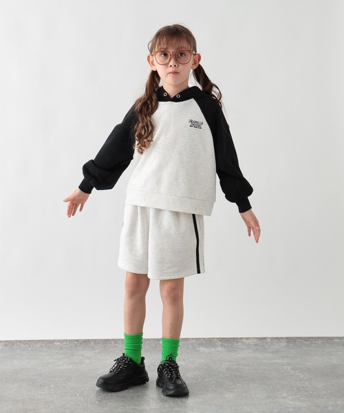 GLOBAL WORK（グローバルワーク）の「トクトクあったかセットアップ/638354（ワンピース・キッズ・ブルー系その他/ブラック・160cm/150cm/140cm/130cm）」の5枚目の写真