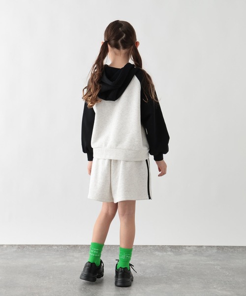 GLOBAL WORK（グローバルワーク）の「トクトクあったかセットアップ/638354（ワンピース・キッズ・ブルー系その他/ブラック・160cm/150cm/140cm/130cm）」の7枚目の写真