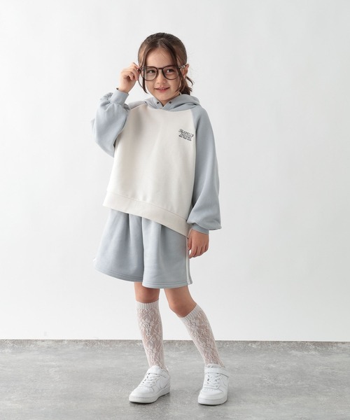 GLOBAL WORK（グローバルワーク）の「トクトクあったかセットアップ/638354（ワンピース・キッズ・ブルー系その他/ブラック・160cm/150cm/140cm/130cm）」の11枚目の写真