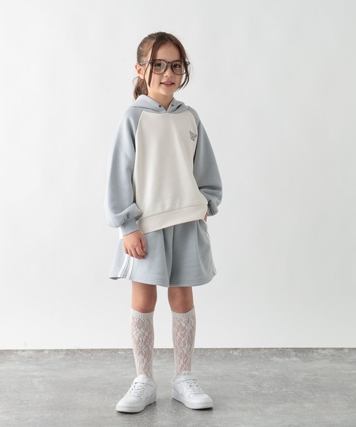 GLOBAL WORK（グローバルワーク）の「トクトクあったかセットアップ/638354（ワンピース・キッズ・ブルー系その他/ブラック・160cm/150cm/140cm/130cm）」の14枚目の写真