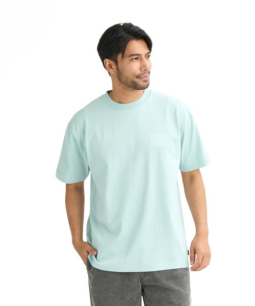 BILLABONG(ビラボン)の「BILLABONG Tシャツ メンズ ADIV LOGO【OVER FIT】BG011218(Tシャツ/カットソー・メンズ・ホワイト/スミクロ/ベージュ/ライトブルー・M/L/XL)」の2枚目の写真