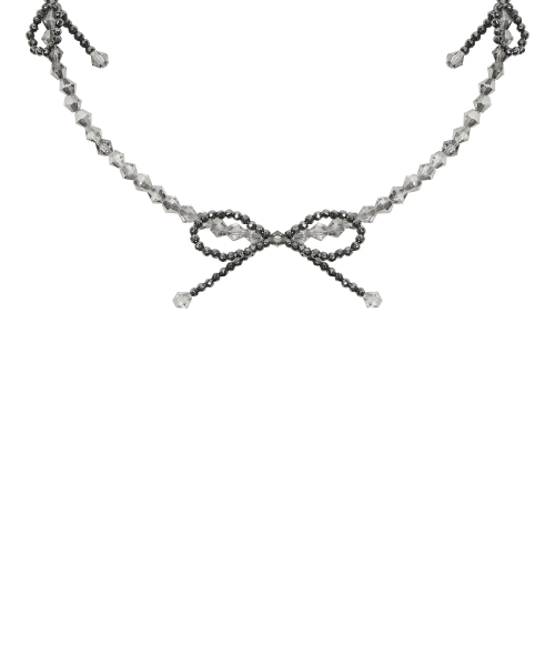LUVISTRUE（ラヴイズトゥルー）の「SM RIBBON CHOCKER(BLACK)（ネックレス・レディース・その他・FREE）」の4枚目の写真