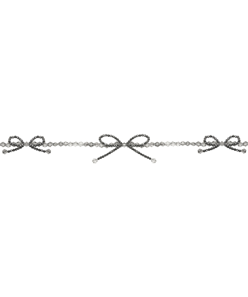 LUVISTRUE（ラヴイズトゥルー）の「SM RIBBON CHOCKER(BLACK)（ネックレス・レディース・その他・FREE）」の5枚目の写真