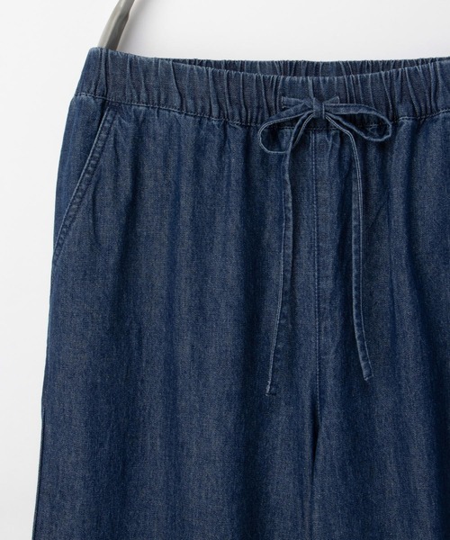 Honeys（ハニーズ）の「デニムイージーパンツ（股下６６ｃｍ）（デニムパンツ・レディース・ライトグレー/インディゴブルー/グレー/ブラック・S/M/LL/L）」の13枚目の写真