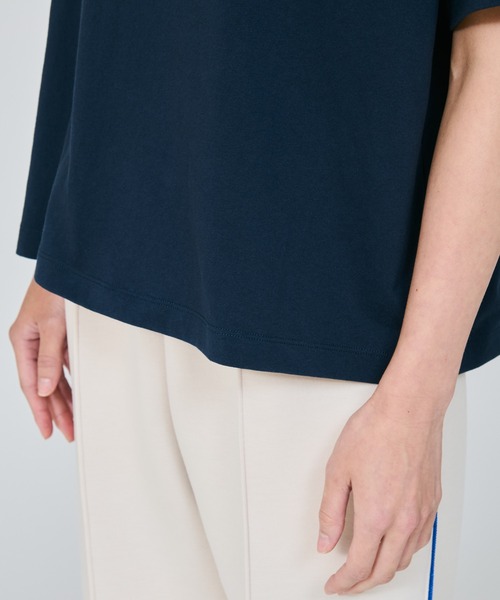 Champion（チャンピオン）の「【Champion/チャンピオン】レディース ショートスリーブTシャツ（Tシャツ/カットソー・レディース・ライトブルー/ホワイト/ライトオレンジ系1/オートミール/ネイビー・LARGE/MEDIUM）」の9枚目の写真