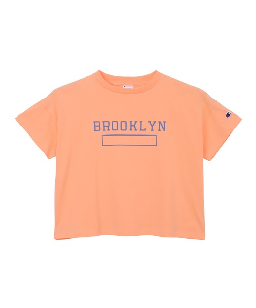 Champion（チャンピオン）の「【Champion/チャンピオン】レディース ショートスリーブTシャツ（Tシャツ/カットソー・レディース・ライトブルー/ホワイト/ライトオレンジ系1/オートミール/ネイビー・LARGE/MEDIUM）」の17枚目の写真