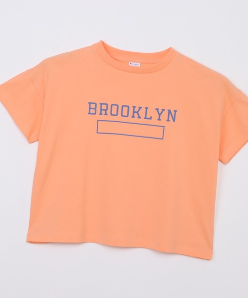 Champion（チャンピオン）の「【Champion/チャンピオン】レディース ショートスリーブTシャツ（Tシャツ/カットソー・レディース・ライトブルー/ホワイト/ライトオレンジ系1/オートミール/ネイビー・LARGE/MEDIUM）」の19枚目の写真