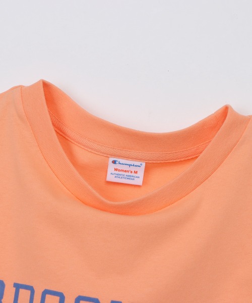 Champion（チャンピオン）の「【Champion/チャンピオン】レディース ショートスリーブTシャツ（Tシャツ/カットソー・レディース・ライトブルー/ホワイト/ライトオレンジ系1/オートミール/ネイビー・LARGE/MEDIUM）」の20枚目の写真
