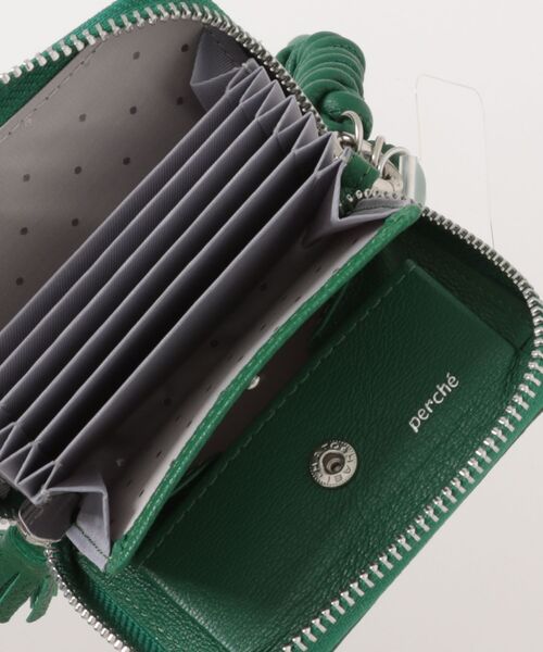 Gready Brilliant(グレディブリリアン)の「ストラップ付ウォレット(財布・レディース・グリーン/ブラック/ゴールド・FREE)」の5枚目の写真
