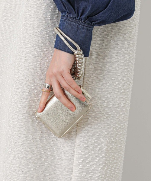 Gready Brilliant(グレディブリリアン)の「ストラップ付ウォレット(財布・レディース・グリーン/ブラック/ゴールド・FREE)」の3枚目の写真