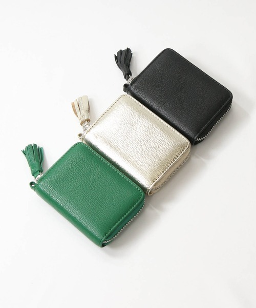 Gready Brilliant(グレディブリリアン)の「ストラップ付ウォレット(財布・レディース・グリーン/ブラック/ゴールド・FREE)」の13枚目の写真