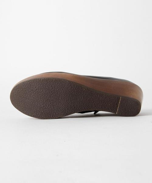 Another Edition（アナザーエディション）の「ウッドウェッジソールブーティ（ブラック）/AEBFC WD WDG BTE75（ブーティ・レディース・ブラック・LARGE/MEDIUM/SMALL）」の4枚目の写真