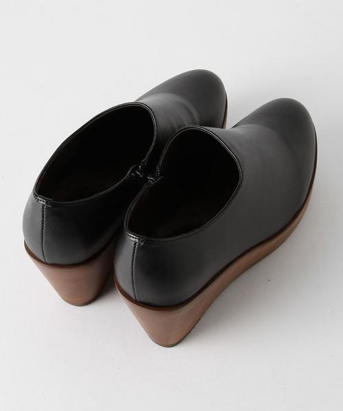 Another Edition（アナザーエディション）の「ウッドウェッジソールブーティ（ブラック）/AEBFC WD WDG BTE75（ブーティ・レディース・ブラック・LARGE/MEDIUM/SMALL）」の5枚目の写真