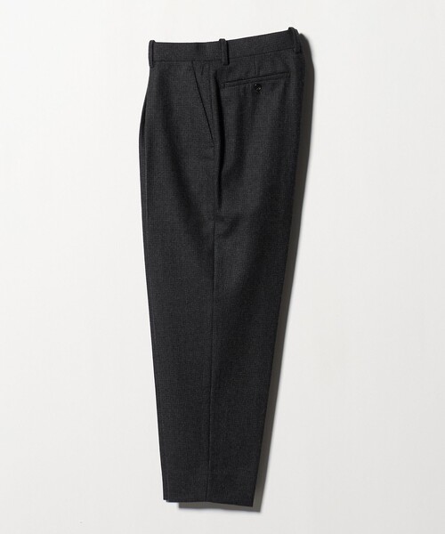 SOVEREIGN（ソブリン）の「＜SOVEREIGN＞ ハウンドトゥース 1プリーツ スラックス RELAX MODEL（スラックス・メンズ・ダークグレー・L）」の6枚目の写真