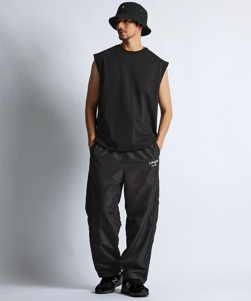LANVIN en Bleu(ランバンオンブルー)の「8オンス ノースリーブ Tシャツ(Tシャツ/カットソー・メンズ・オフホワイト/ブルーグレー/ブラック/ネイビー・52/50/48/46)」の11枚目の写真