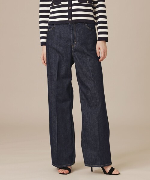 MACKINTOSH LONDON（マッキントッシュ ロンドン）の「コットンポリエステルレーヨンデニムパンツ（デニムパンツ・レディース・ブルー/ネイビー・38/40/36）」の2枚目の写真