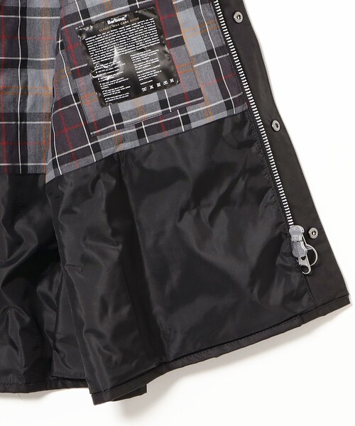 Barbour（バブアー）の「Barbour / Bedale Wax Jacket（ブルゾン・レディース・オリーブ/ブラック・36）」の4枚目の写真