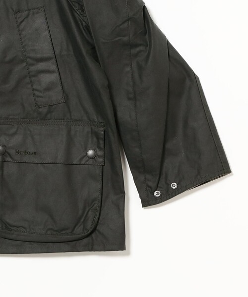 Barbour（バブアー）の「Barbour / Bedale Wax Jacket（ブルゾン・レディース・オリーブ/ブラック・36）」の10枚目の写真