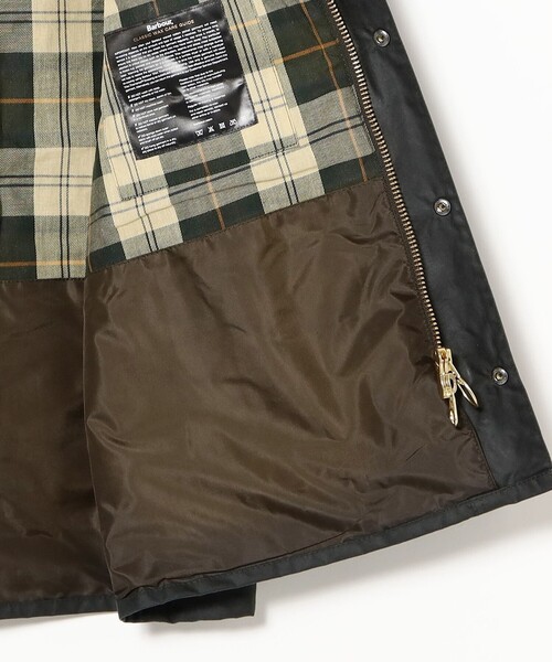 Barbour（バブアー）の「Barbour / Bedale Wax Jacket（ブルゾン・レディース・オリーブ/ブラック・36）」の11枚目の写真