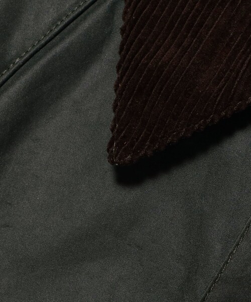 Barbour（バブアー）の「Barbour / Bedale Wax Jacket（ブルゾン・レディース・オリーブ/ブラック・36）」の13枚目の写真