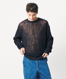 LOEFF（ロエフ）の「＜LOEFF＞ピンポンツリースポンジ メッシュ プルオーバー UNISEX（ニット/セーター）」