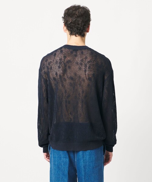 LOEFF(ロエフ)の「<LOEFF>ピンポンツリースポンジ メッシュ プルオーバー UNISEX(ニット/セーター・レディース・モカ/ネイビー・0/1/2)」の14枚目の写真