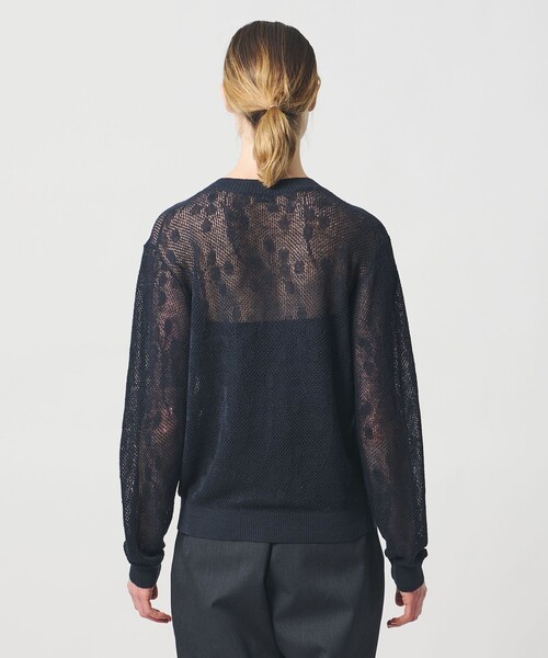 LOEFF(ロエフ)の「<LOEFF>ピンポンツリースポンジ メッシュ プルオーバー UNISEX(ニット/セーター・レディース・モカ/ネイビー・0/1/2)」の18枚目の写真