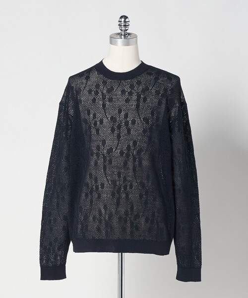 LOEFF(ロエフ)の「<LOEFF>ピンポンツリースポンジ メッシュ プルオーバー UNISEX(ニット/セーター・レディース・モカ/ネイビー・0/1/2)」の20枚目の写真