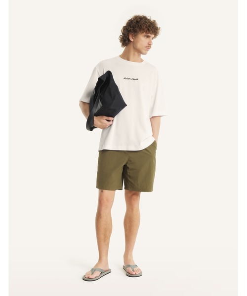 Maison Kitsune（メゾンキツネ）の「MAISON KITSUNE PARIS COMFORT TEE-SHIRT（Tシャツ/カットソー・メンズ・ブラック/ベージュ・S/XS/XL/L/M）」の11枚目の写真