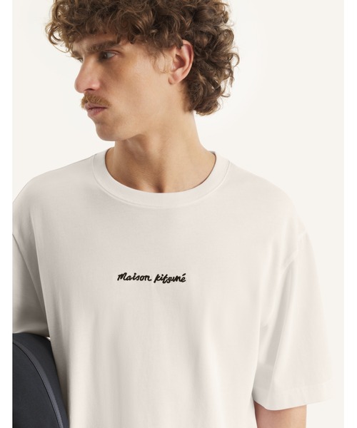 Maison Kitsune（メゾンキツネ）の「MAISON KITSUNE PARIS COMFORT TEE-SHIRT（Tシャツ/カットソー・メンズ・ブラック/ベージュ・S/XS/XL/L/M）」の13枚目の写真