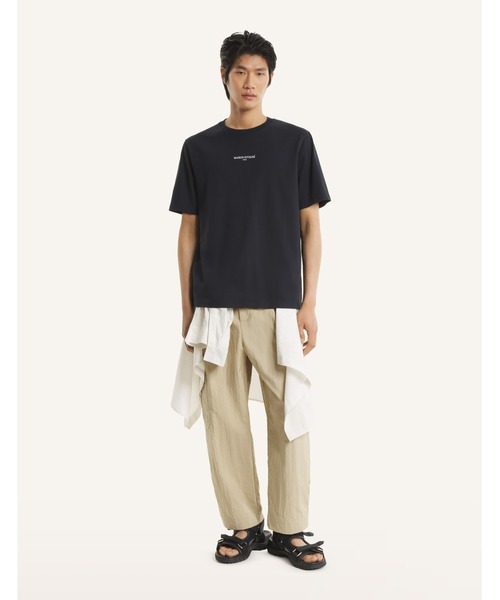 Maison Kitsune（メゾンキツネ）の「MAISON KITSUNE PARIS COMFORT TEE-SHIRT（Tシャツ/カットソー・メンズ・ブラック/ベージュ・S/XS/XL/L/M）」の5枚目の写真