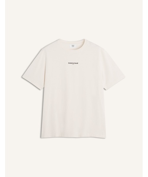 Maison Kitsune（メゾンキツネ）の「MAISON KITSUNE PARIS COMFORT TEE-SHIRT（Tシャツ/カットソー・メンズ・ブラック/ベージュ・S/XS/XL/L/M）」の9枚目の写真