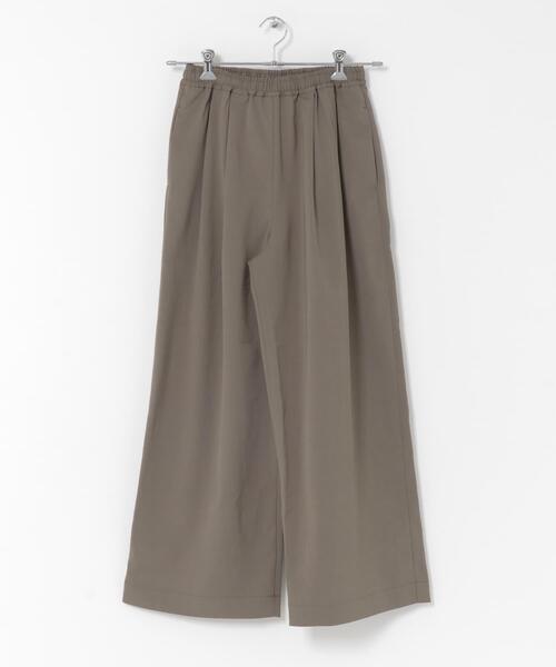 ITEMS URBANRESEARCH（アイテムズ アーバンリサーチ）の「『イージーケア/速乾/UVカット』強撚イージーパンツ（その他パンツ・レディース・カーキ/チャコールグレー/ベージュ系その他・FREE）」の8枚目の写真