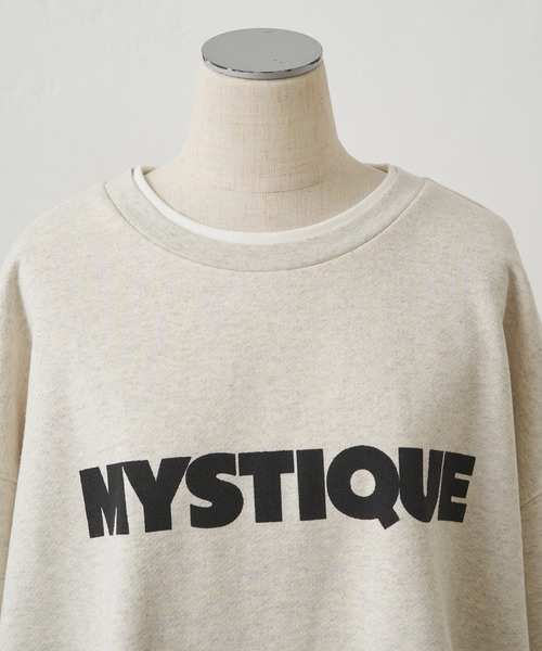 PUAL CE CIN（ピュアルセシン）の「レイヤード風スウェット（Tシャツ/カットソー・レディース・ネイビー/オートミール・FREE）」の14枚目の写真