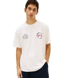 サインサークルリラックスショートスリーブTシャツ