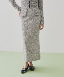 FUULLY STUDIO（フーリィーステューディオ）の「スラブミックスニットナロースカート（スカート）」