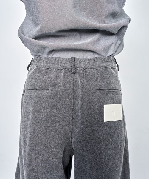 Nora Lily(ノラリリー)の「【Nora Lily】Tuck Washed Denim Barrel Pants(デニムパンツ・メンズ・インディゴブルー/ブラック・FREE)」の6枚目の写真